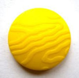 B9205 19mm Sunshine Yellow Soft Sheen Textured Shank Button - Ribbonmoon