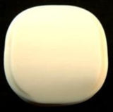 B7608 25mm Cream Chunky Bone Sheen Button, Hole Built into the Back - Ribbonmoon