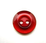 B10592 14mm Tonal Claret Polyester 2 Hole Button - Ribbonmoon