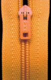 Z4047 YKK 56cm Saffron Pin Lock No.3 Closed End Zip - Ribbonmoon