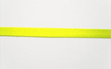 R2895 3mm Fluorescent Yellow Double Faced Satin Ribbon by Berisfords - Ribbonmoon