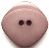 B9243 24mm Clay Brown Matt and Gloss 2 Hole Button - Ribbonmoon