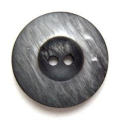 B6906 18mm Tonal Greys Semi Pearlised Shimmery 2 Hole Button - Ribbonmoon