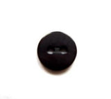 B15986 11mm Black High Gloss 2 Hole Button - Ribbonmoon