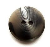 B12827 20mm Matt Greys, Natural and Brown 2 Hole Button - Ribbonmoon