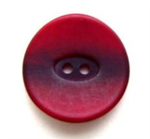 B7908 18mm Tonal Deep Claret Soft Sheen 2 Hole Button - Ribbonmoon