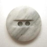 B6640 18mm Pale Tonal Greys Matt Stone Effect 2 Hole Button - Ribbonmoon