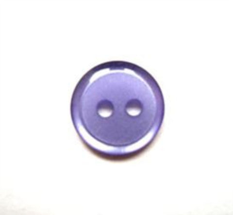 B15309 11mm Deep Lupin Iced Matt Centre 2 Hole Button - Ribbonmoon