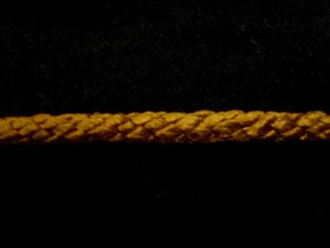 C419 4mm Lacing Cord by British Trimmings, Old Gold 141 - Ribbonmoon