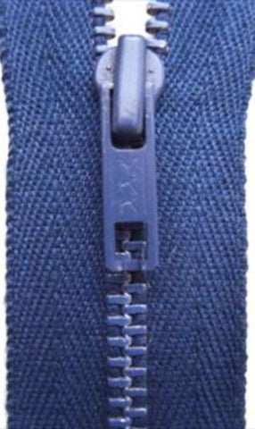 Z3545 YKK 41cm Royal Navy Blue Closed End Zip No.3, Metal Teeth - Ribbonmoon