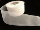 R1256 50mm White Sheer Ribbon