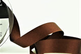 R2823  16mm Dark Brown Single Face Satin Ribbon by Berisfords