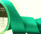 R3644 35mm Jade Green Double Face Satin Ribbon by Berisfords