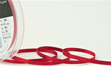 R5758 5mm Cardinal Red Double Face Satin Ribbon by Berisfords