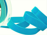 R8991 22mm Venetian Blue Nylon Velvet Ribbon by Berisfords