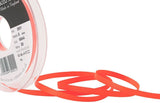 R5739 5mm Deep Fluorescent Orange Double Face Satin Ribbon,Berisfords