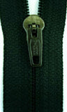 Z2547 YKK 13cm Holly Green Pin Lock No.2 Closed End Zip