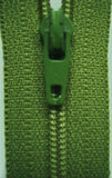 Z3439 YKK 56cm Pale Cypress Green Nylon No.3 Closed End Zip