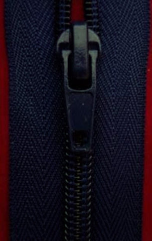 Z1036 51cm Royal Navy Nylon No.5 Open End Zip