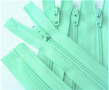 Z1973 YKK 51cm Pale Aqua Nylon No.3 Closed End Zip